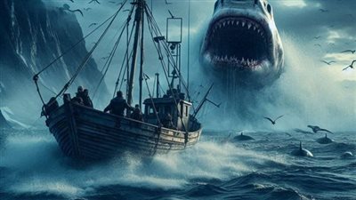 ظلام دامس وقرش يحوم حولك