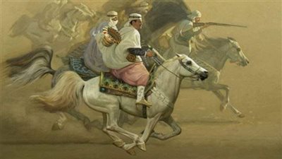 حكاية قمر هي زينة بنات قبيلة النعمان