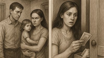 تقول امرأة في ذات يوم طلبت من زوجي