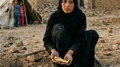 اشترت ام ارض وعند الحفر اكتشفت سراً غير كل شيء