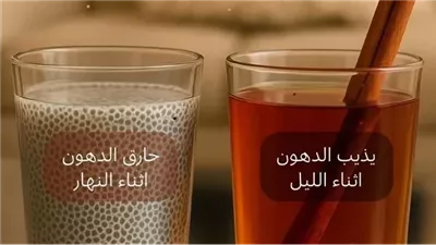 مشروبات طبيعية لحړق الدهون